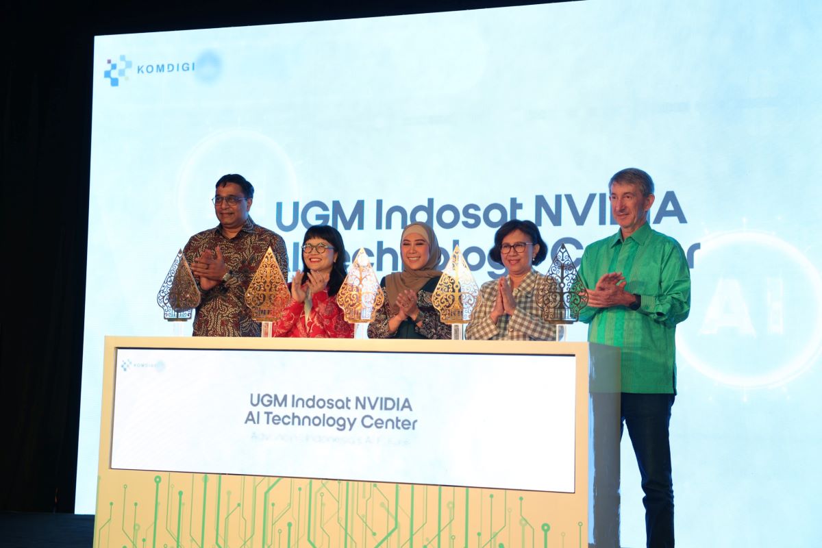 UGM Gandeng Indosat-NVIDIA Luncurkan AI Technology Center