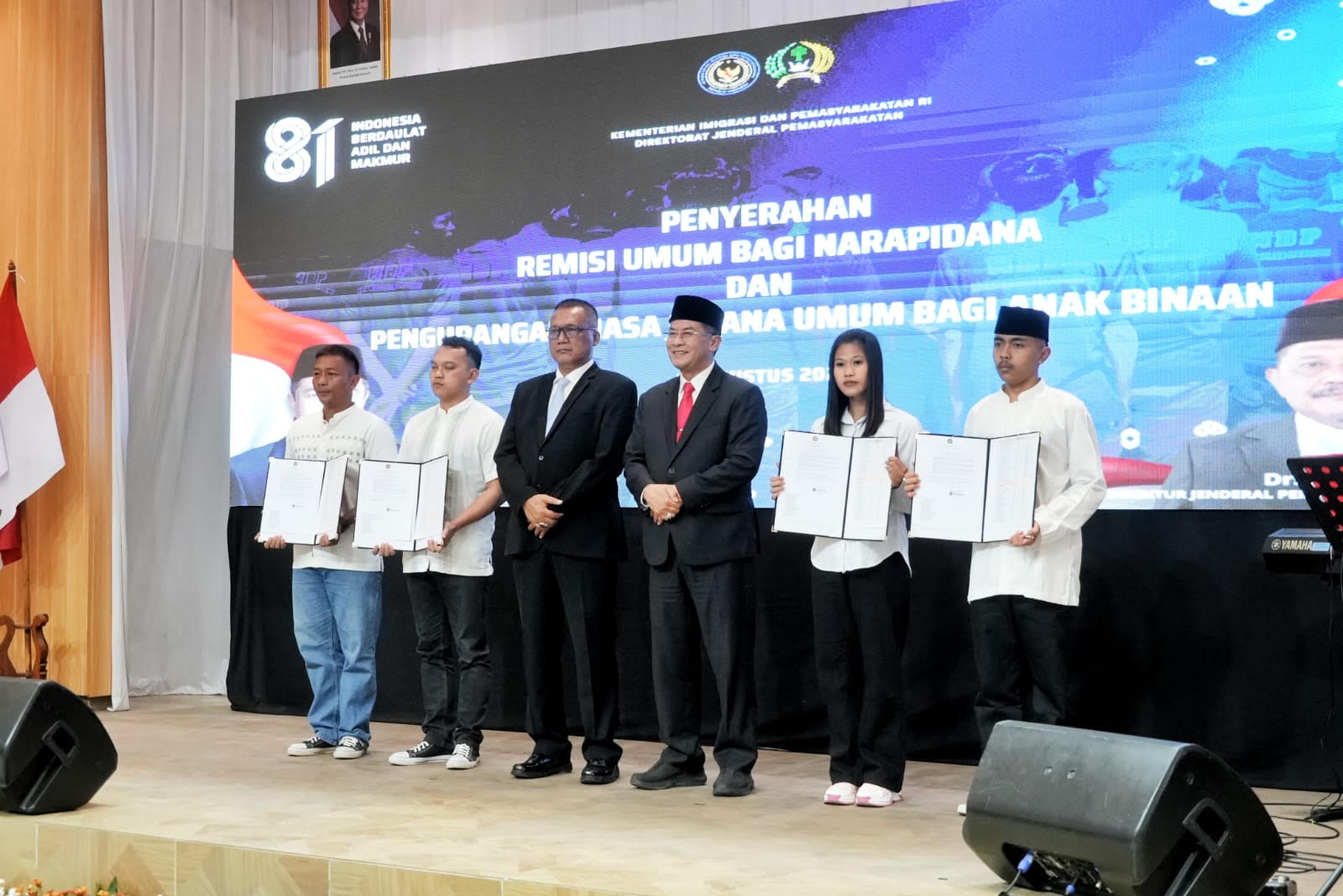 20.500 Warga Binaan di Jabar Dapat Remisi HUT RI
