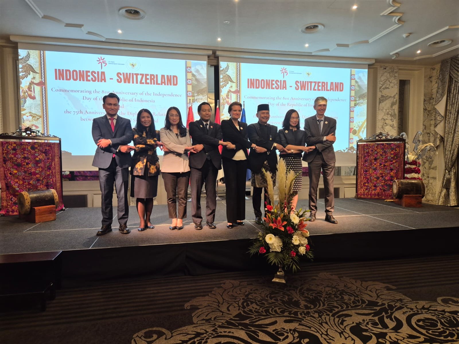 Peringati 75 Tahun Hubungan Diplomatik, Indonesia -Swiss Terus Perkuat Kemitraan