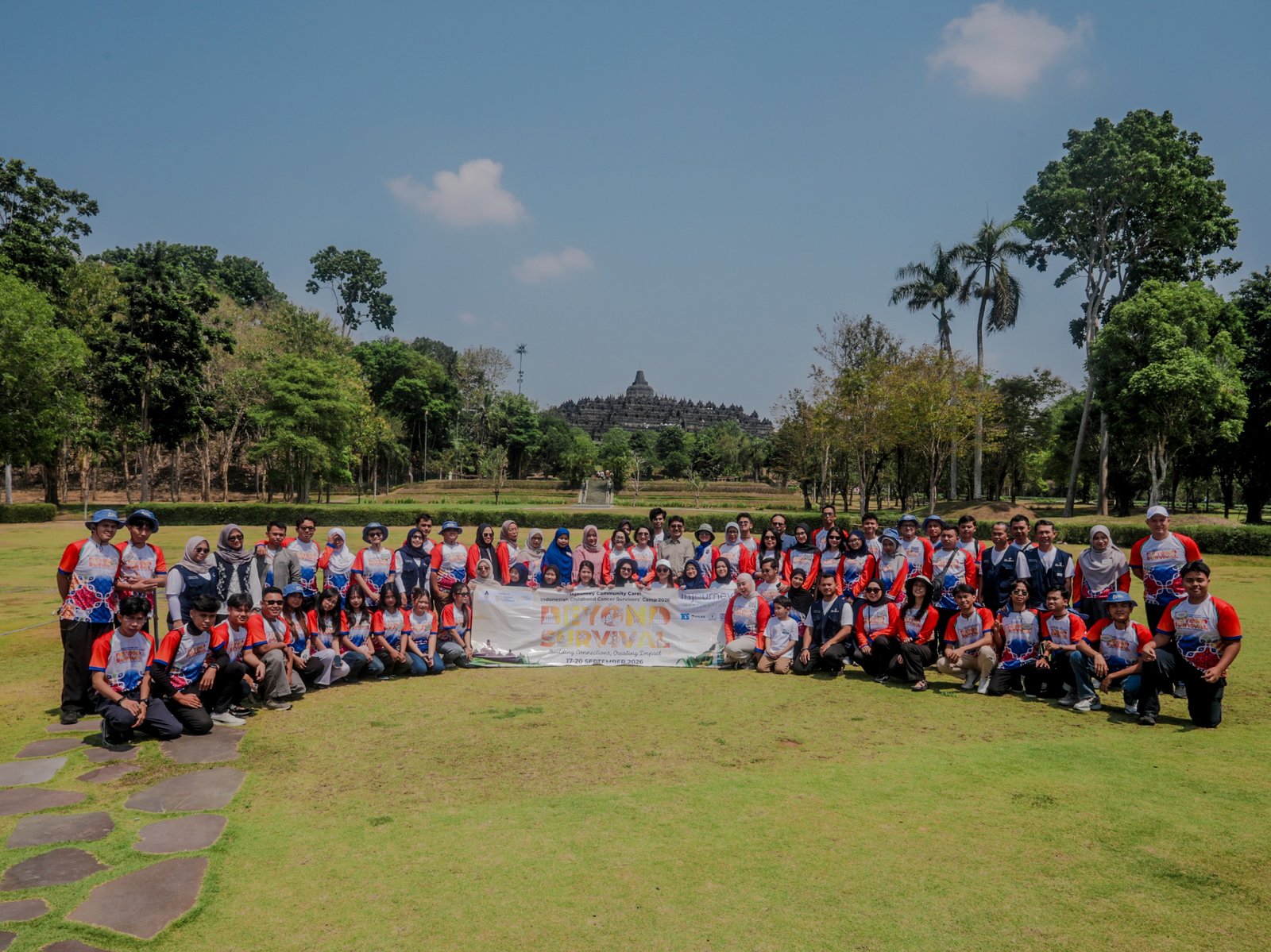 Ketika Anak-anak Penyintas Kanker Dipertemukan di Candi Borobudur
