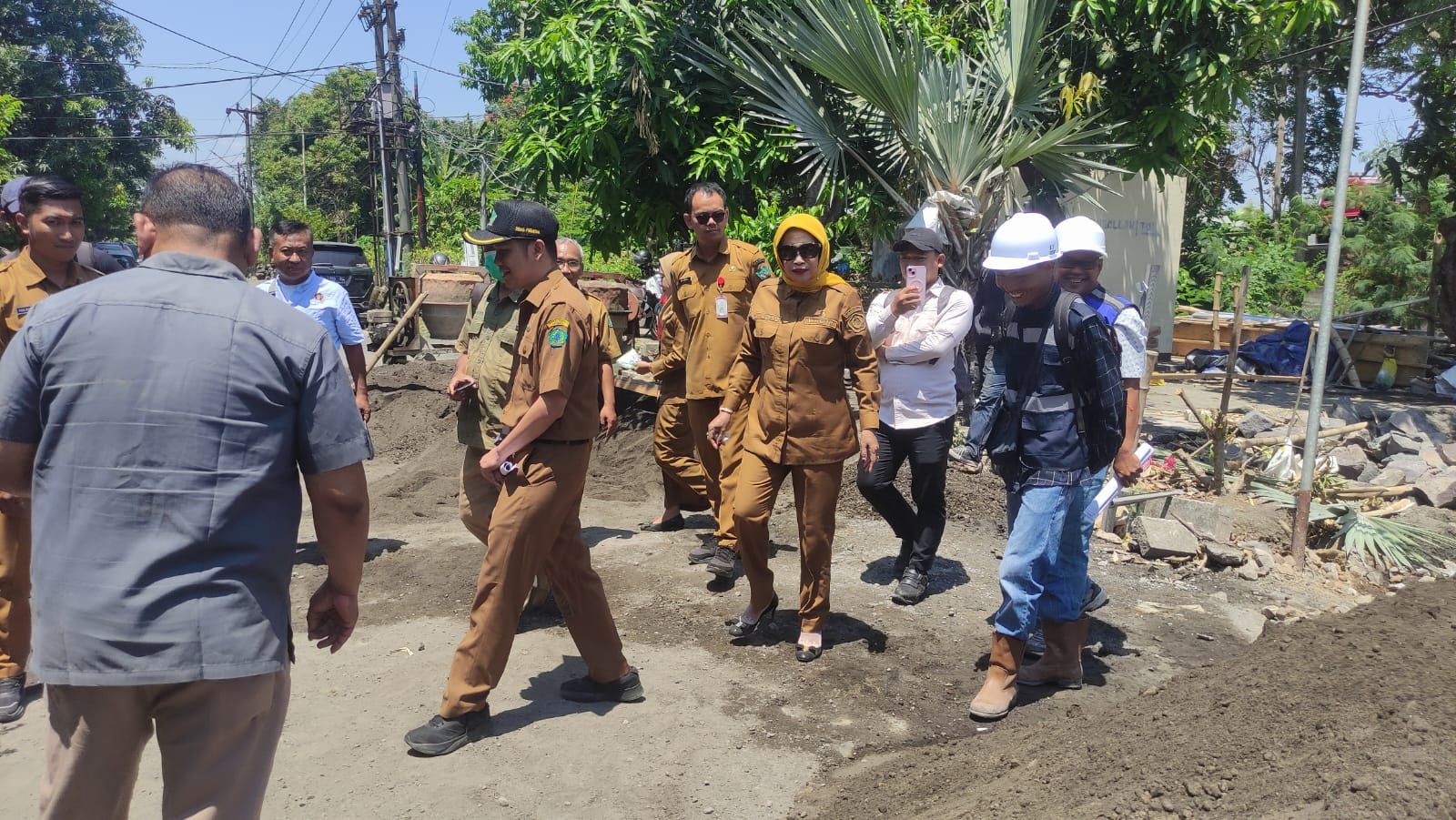 Wabup Mimik Idayana Kecewa dengan Kualitas Rumah Pompa Lippo Plaza