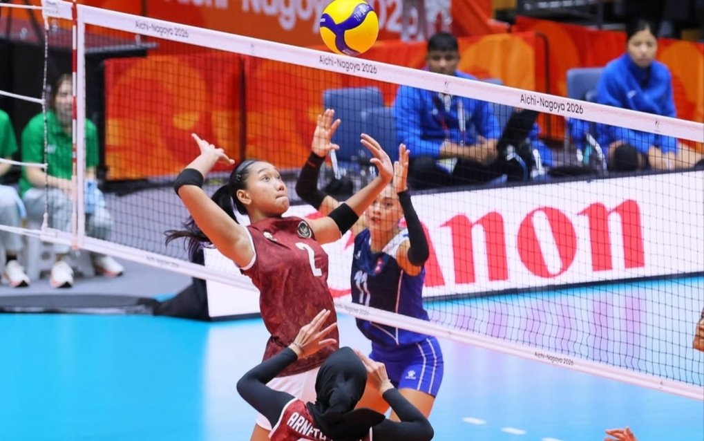 Kalah dari Jepang, Tim Voli Indonesia Hadapi Thailand di Perempat Final