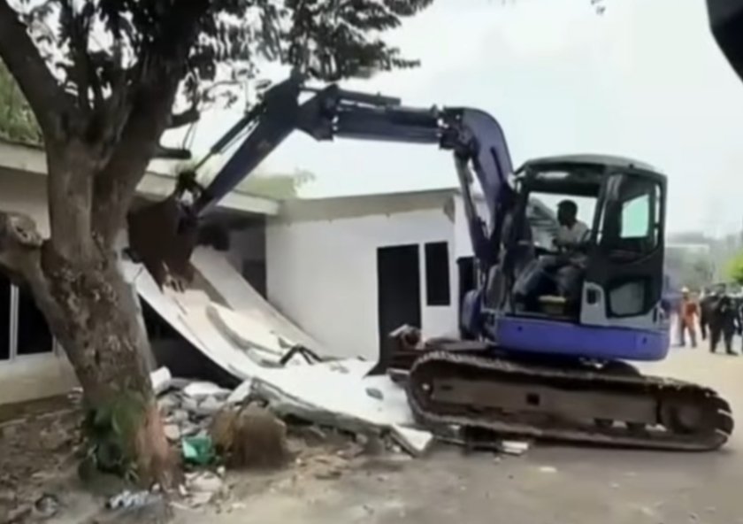 Kemenimipas Bongkar Bangunan ‘Apartemen’ di Lapas Cibinong