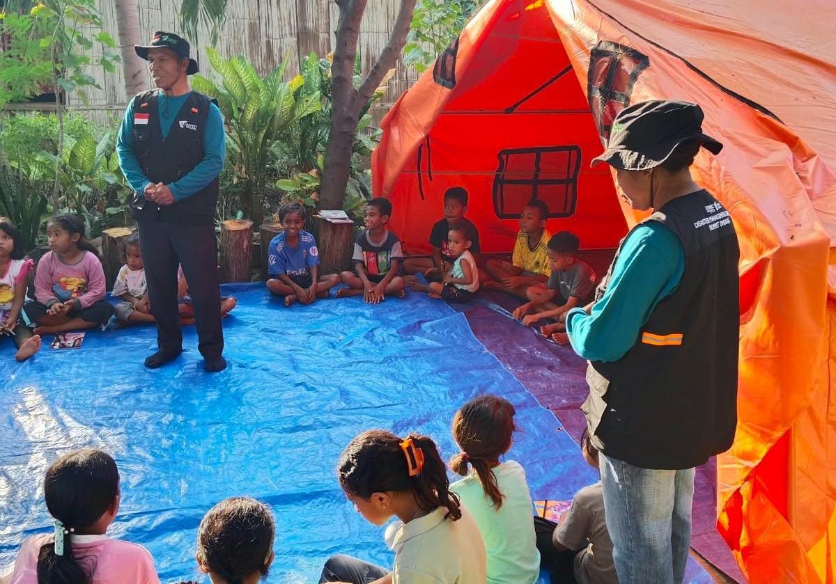 Sekolah Ceria RDP Dukung Psikososial Anak Terdampak Gempa NTT