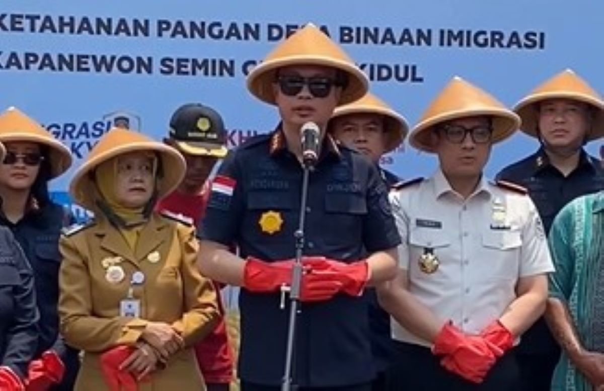Panen Jagung di Lima Desa Binaan Imigrasi di Gunungkidul