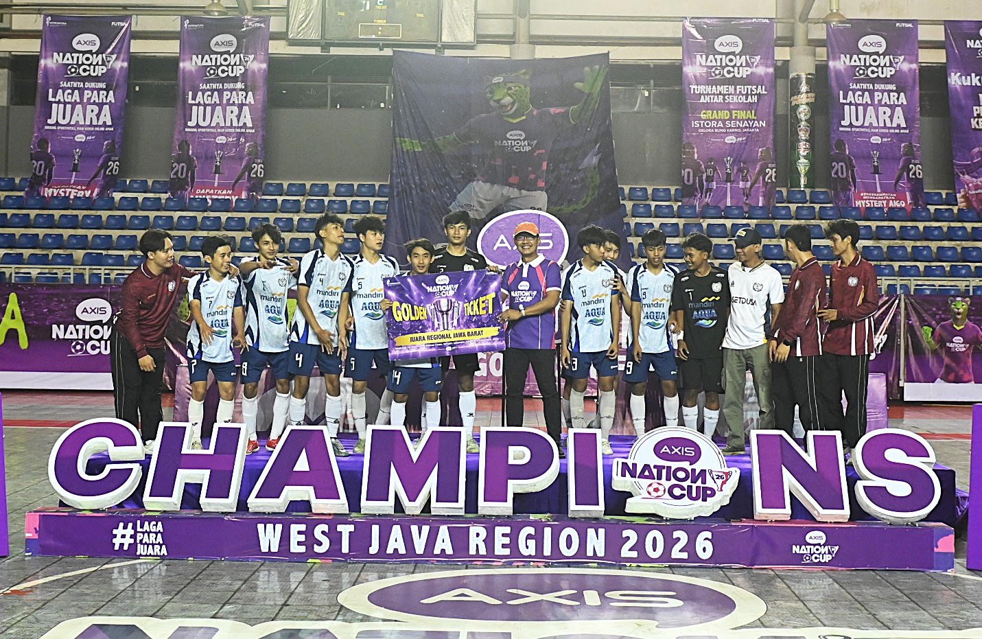 SMAN 21 Bandung Juarai Final Regional AXIS Nation Cup 2026 West Java