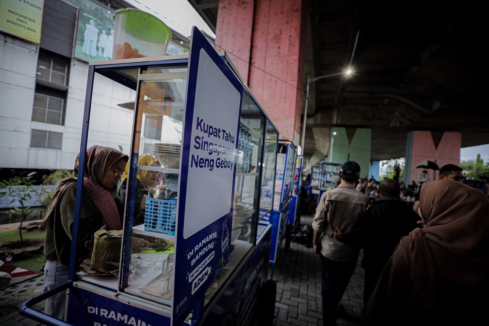 Pemkot Bandung Sulap Ruang Bawah Flyover Pasupati Jadi Sentra Kuliner