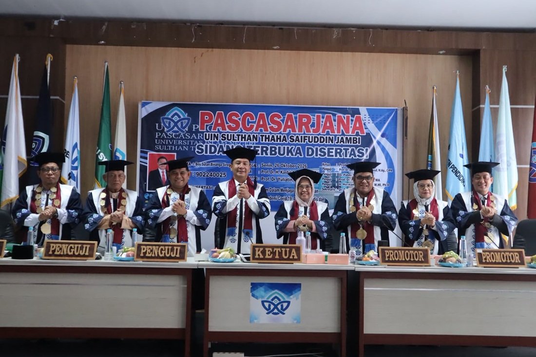 Kombes Boy Sutan Binanga Siregar Raih Gelar Doktor di UIN Jambi
