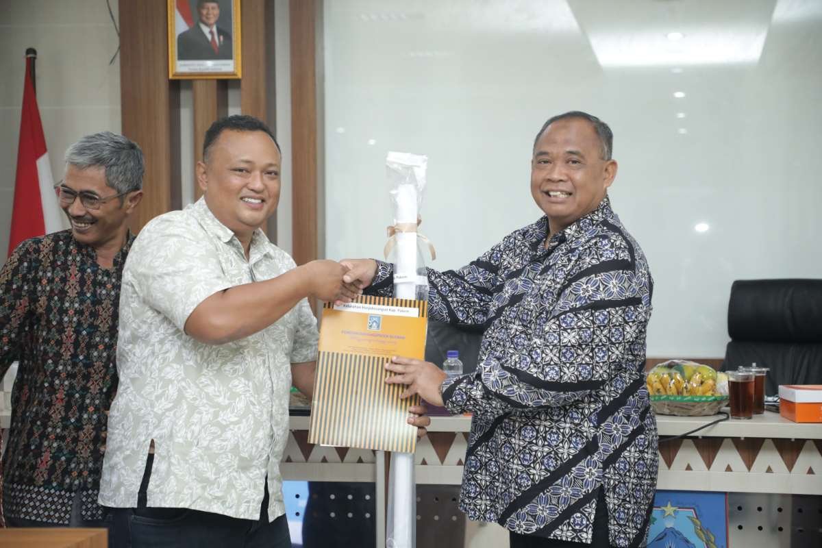 Pemkab Sleman Serahkan Perbup tentang Batas Kelurahan