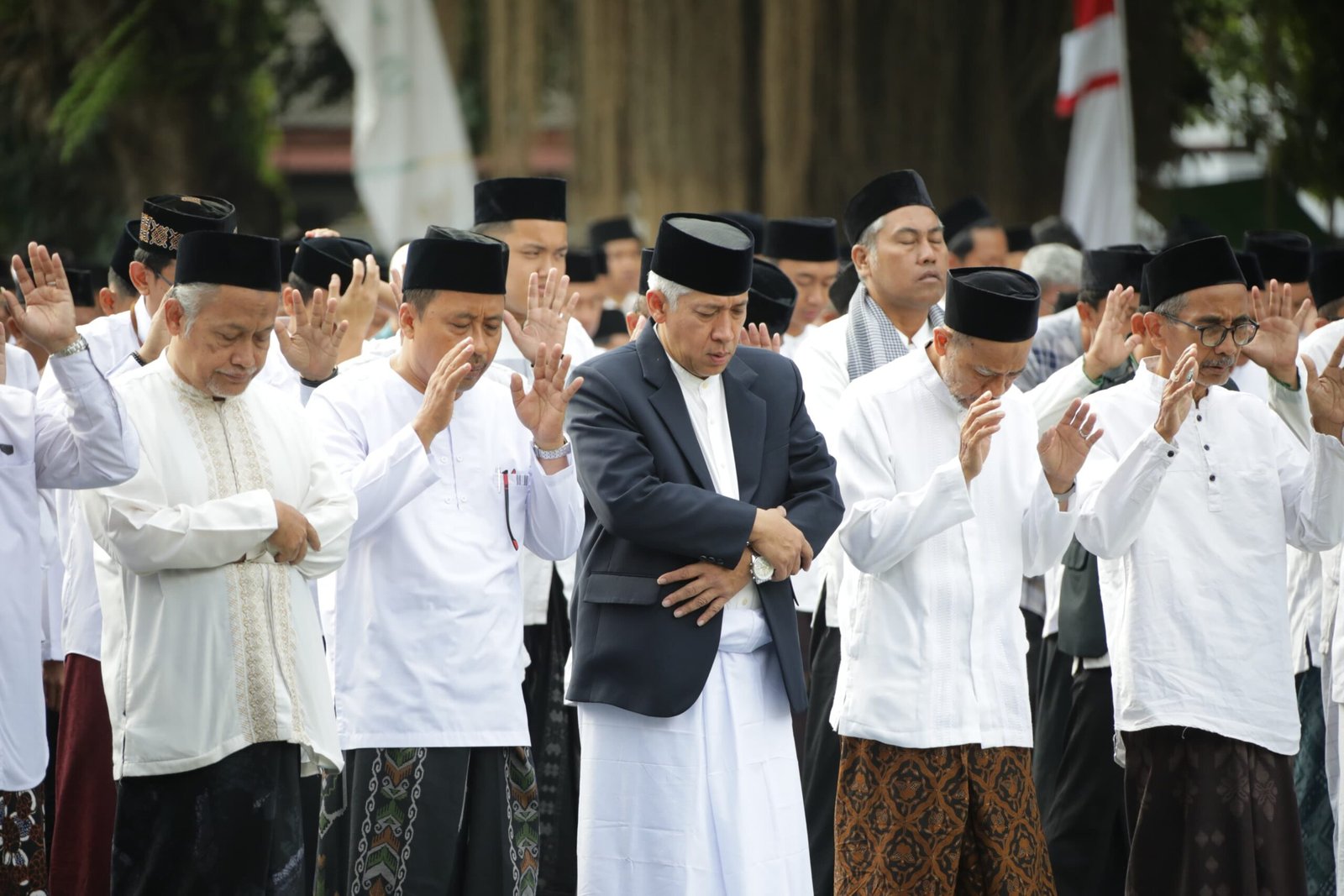 Upacara Hari Santri 2026 Kabupaten Sleman Diawali dengan Salat Istisqa