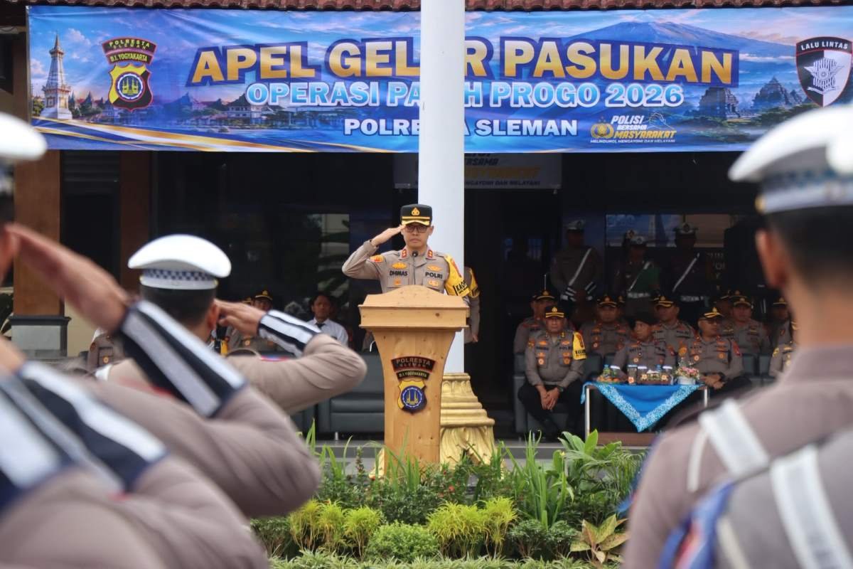 Polresta Sleman Gelar Operasi Patuh Progo