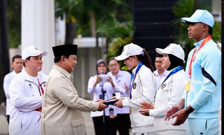 Beri Bonus untuk Atlet dan Pelatih, Presiden Ucapkan Terima kasih