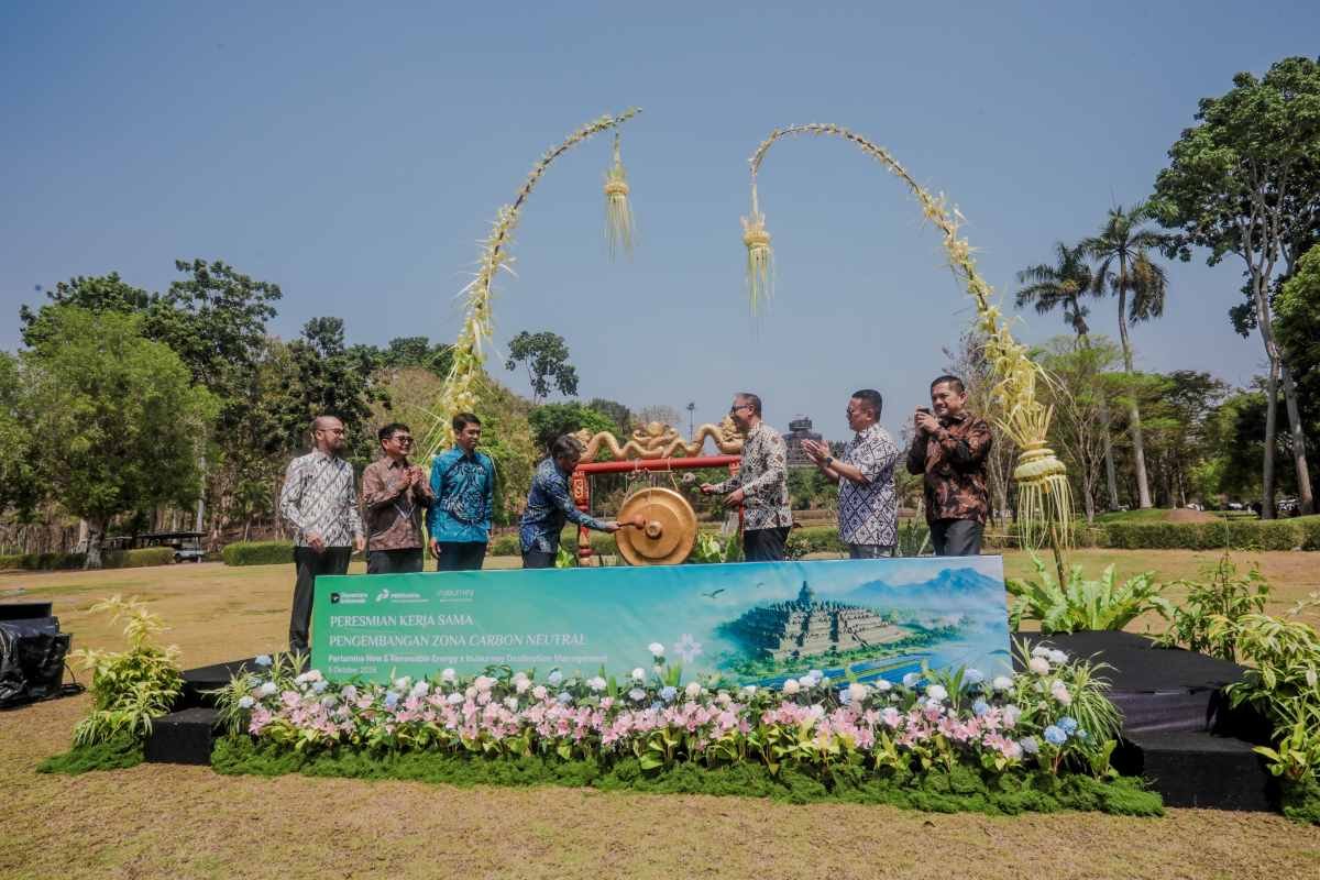Wisatawan Candi Borobudur Bisa Netralkan Jejak Karbon Lewat Tiket