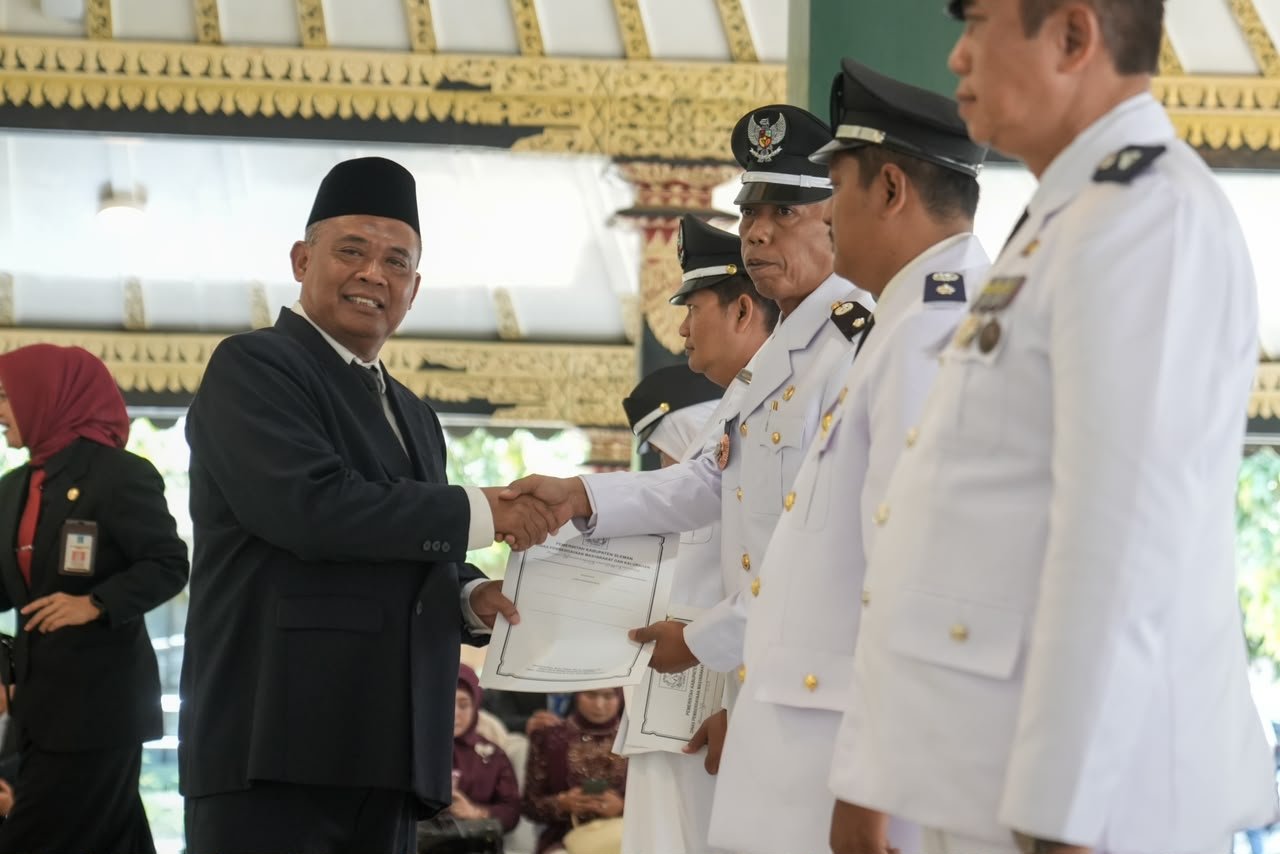Bupati Sleman Minta para Lurah Hasil PAW Beri Pelayanan Terbaik