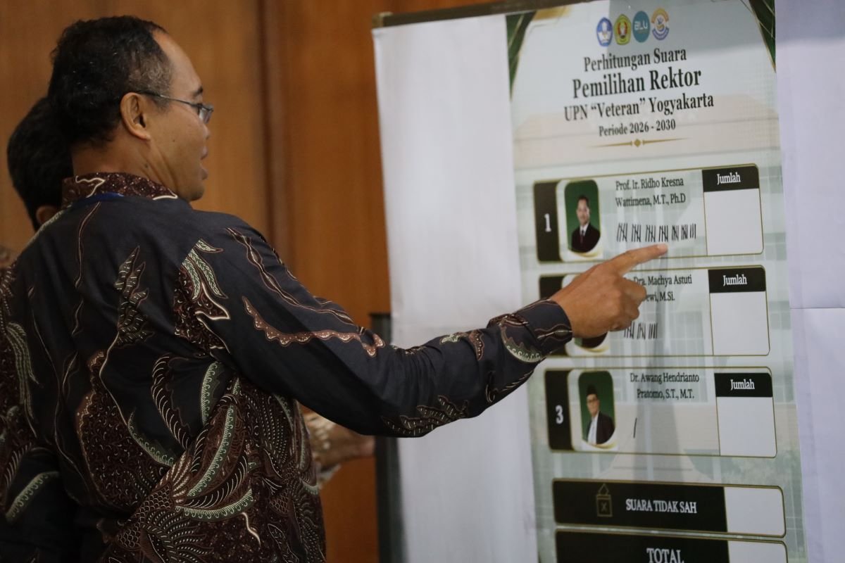 Prof. Ridho Terpilih Sebagai Rektor UPN Veteran Yogyakarta
