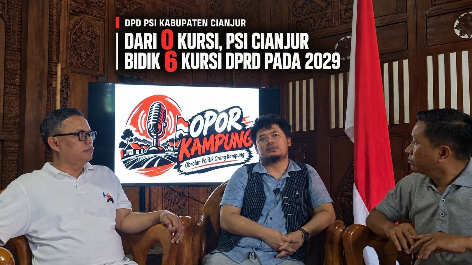 PSI Cianjur Bidik Enam Kursi DPRD pada Pileg 2029