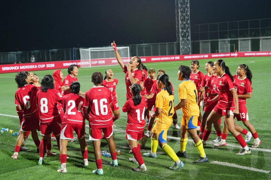 Timnas U17 Putri  Puncaki Grup B Kualifikasi Piala Asia U17, Arab Saudi Jadi Korban Kedua